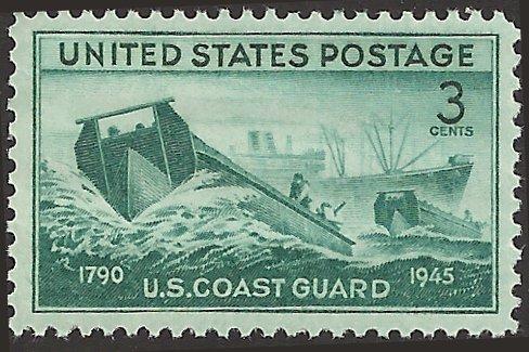 # 936 MINT NEVER HINGED COAST GUARD