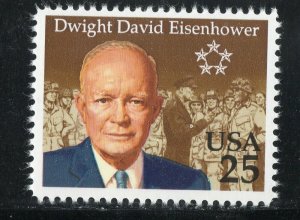 2513 * DWIGHT D EISENHOWER ** President 1953-1961 * U.S, Postage Stamp  MNH  ^