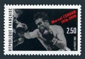 France 2267,MNH.Michel 2864. Marcel Cerdan,Boxing Champion.1991.