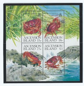 Ascension mnh sheetlet   SC#  467d