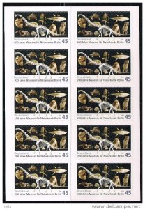 Germany 2010,Sc.#2556 MNH, Berlin Natural Museum, 200th anniv., self-adhesive