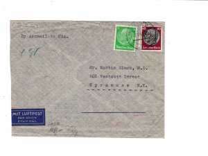 Germany Judaica Sara Censor Stamps Tape Berlin June 1941 Cover ¼
