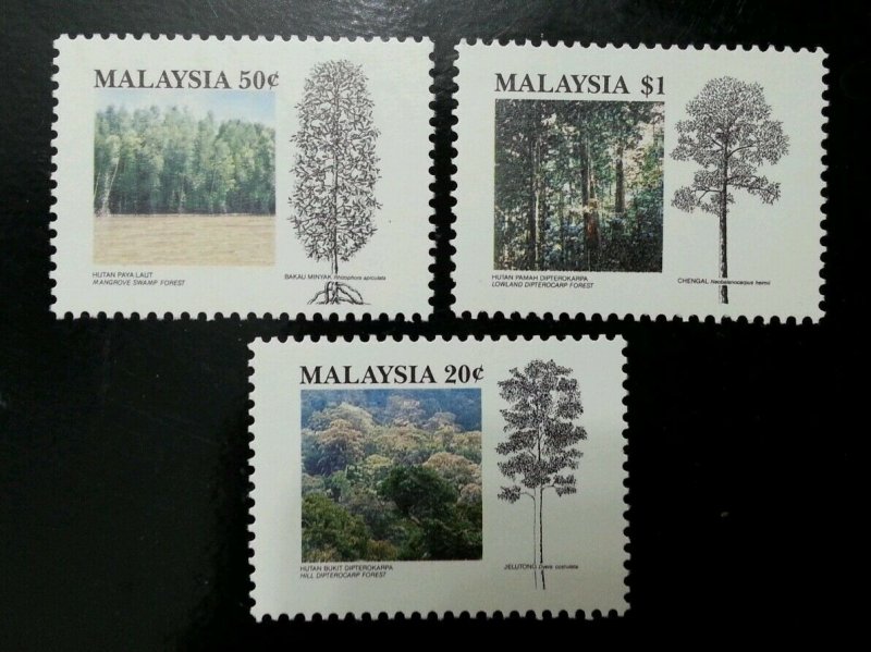 *FREE SHIP Malaysia Tropical Forest 1992 Tree Plant Environment (stamp) MNH
