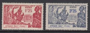 French Equatorial Africa 78-9 mnh