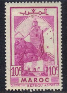 FRENCH MOROCCO SC# 153 **MH** 10c  1939-42     SEE SCAN