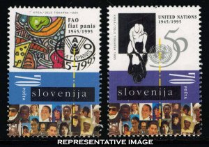 Slovenia Scott 239-240 Mint never hinged.