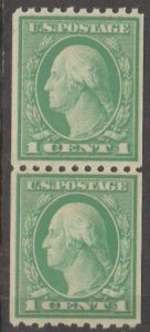 U.S. Scott #486 Washington Stamp - Mint NH Pair