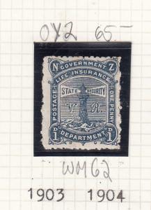 New Zealand :  1903-4   Small selection