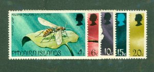 PITCAIRN ISLANDS 151-5 MH CV $3.60 BIN $1.75