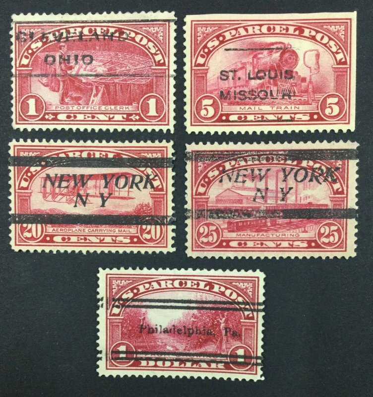 MOMEN: US STAMPS #Q1/Q12 PRECANCELS LOT #44810