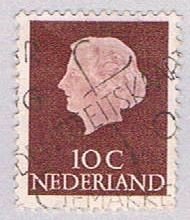 Netherlands 344 Used Queen Juliana 1953 (BP3278)