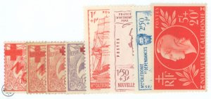 New Caledonia #B1/B13 Unused Single (Complete Set)