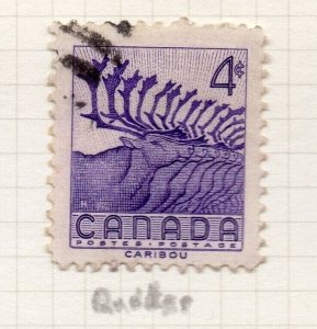 Canada 1956 Early Issue Fine Used 4c. NW-217518