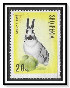 Albania #1075 Various Rabbits CTO
