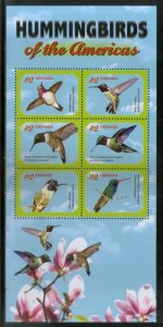 Grenada 2011 Hummingbirds Birds Wildlife Fauna Sc 3840 Sheetlet MNH # 6341