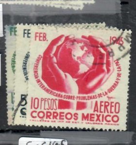 MEXICO SC C144-146    VFU       P0406E   H