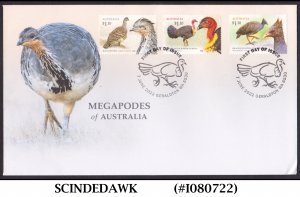 AUSTRALIA - 2022 MEGAPODS OF AUSTRALIA / BIRDS - 3V FDC