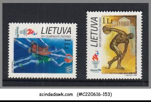 LITHUANIA - 1996 XXVI OLYMPIC GAMES - 2V - MINT NH