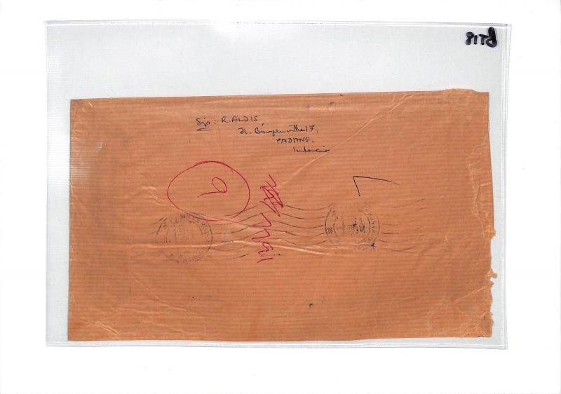 Indonesia 1976 SUHARTO 500r TOP VALUES *Padang* High Rate Registered Cover BT18