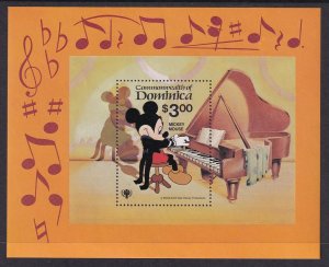 Dominica 653 Disney's Souvenir Sheet MNH VF
