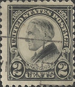 # 610 Used Black Warren G. Harding