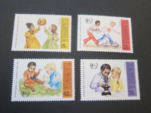 Zambia 1979 Sc 200-03 set MNH