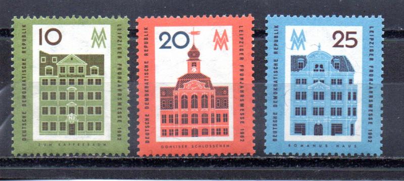 Germany - DDR 595-597 MNH