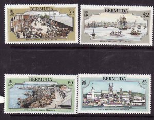 Bermuda-Sc#656-9- id9-unused NH set-Hamilton-1993-