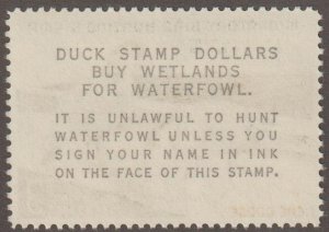 RW31 Federal Duck Stamp XF MNH
