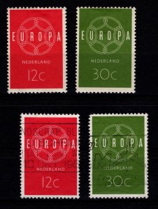 Netherlands 1959 Europa Set [Unused / Used]