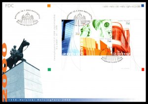 Finland 1122-1123 Souvenir Sheets Set of Two U/A FDC