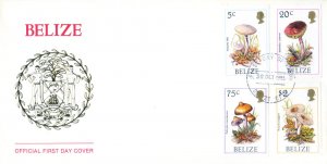 1986 Mushrooms. FDC.