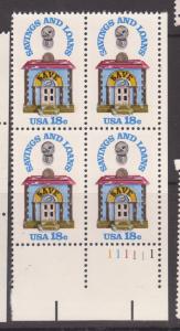 1911  Plate Block MNH