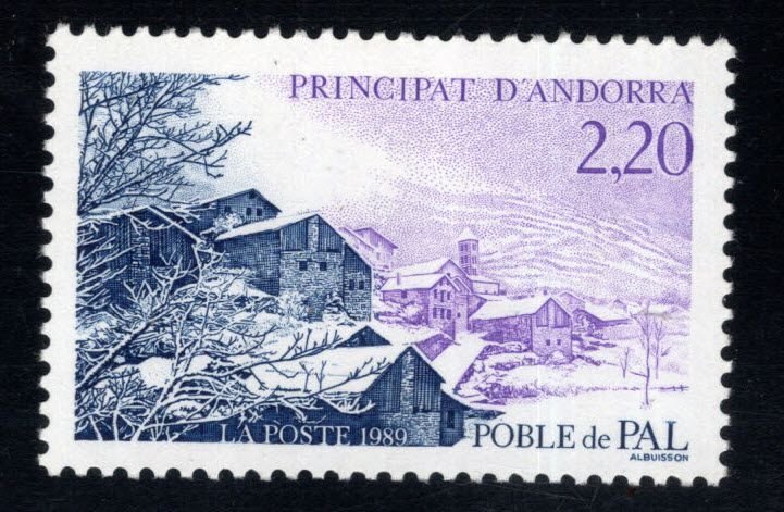 Andorre (French) Andorra Scott 371 MNH**  stamp