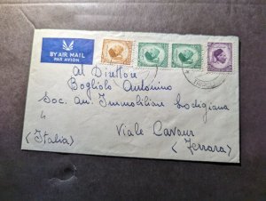 1952 Libya Airmail Cover Tripoli to Viale Canour Italy