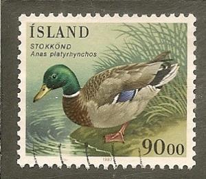 Iceland   Scott 645    Bird