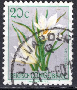 Belgian Congo; 1952: Sc. # 265; Used Single Stamp