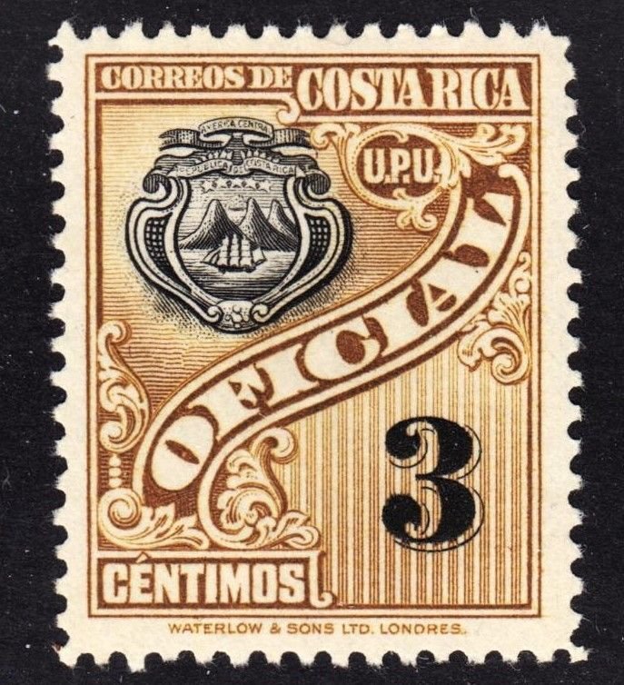 Costa Rica Scott O83 VF mint OG NH.  FREE...