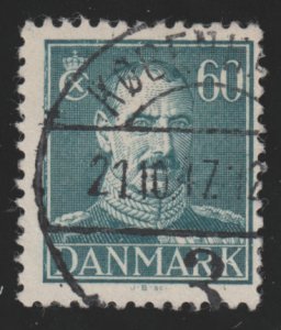 Denmark 287 King Christian X 1944