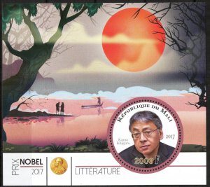 Mali 2017 Nobel Prix Literature 2017 Kazuo Ishiguro S/S MNH