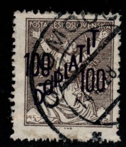 CZECHOSLOVAKIA Scott J56 Used postage due stamp