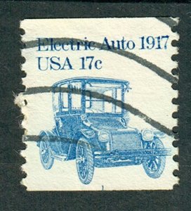 US #1906 Electric Auto Used PNC Single plate #1