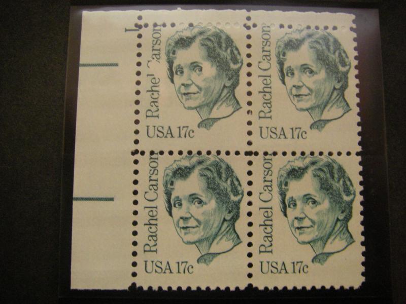 Scott 1844-1869, Great Americans, Complete Plate Blocks of 4 or 6, MNH Beauties