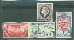 Ross Dependency #L1-L4 Mint (NH)