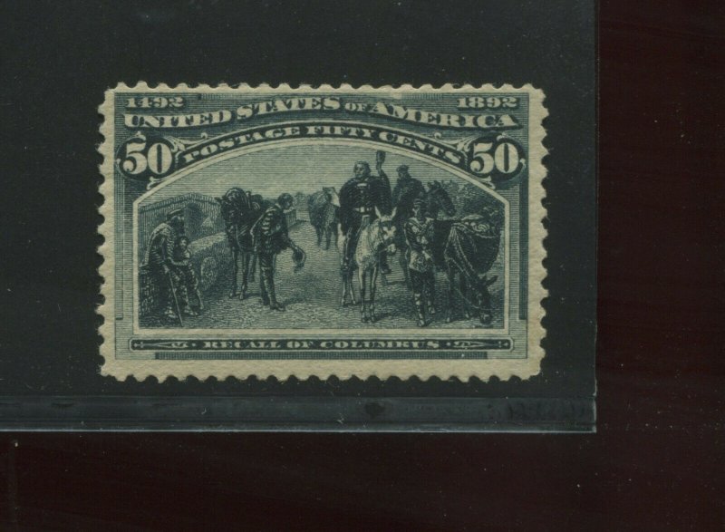 Scott 240 Columbian Mint Stamp (Stock 240-1)