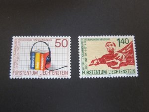 Liechtenstein 1988 Sc 886-87 set MNH