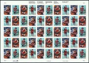 3007d, RARE Imperforate Sheet of 50 Stamps CV $3900++ - Stuart Katz