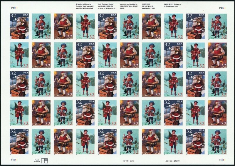 3007d, RARE Imperforate Sheet of 50 Stamps CV $3900++ - Stuart Katz