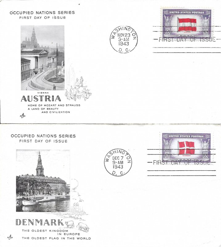 #909-921, 5c Occupied Nations, Art Craft (13)