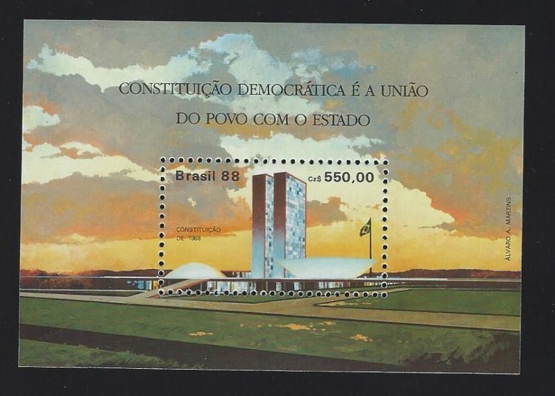 Brazil sheetlet mnh sc  2152